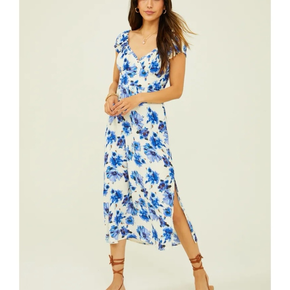 Altar’d State Natasha Floral Midi Dress